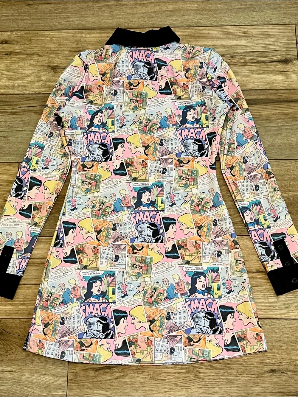 Dolls Kill x Archie Comics Comic Print Mini Dress Women’s Small Retro Pop Art - Picture 11 of 11